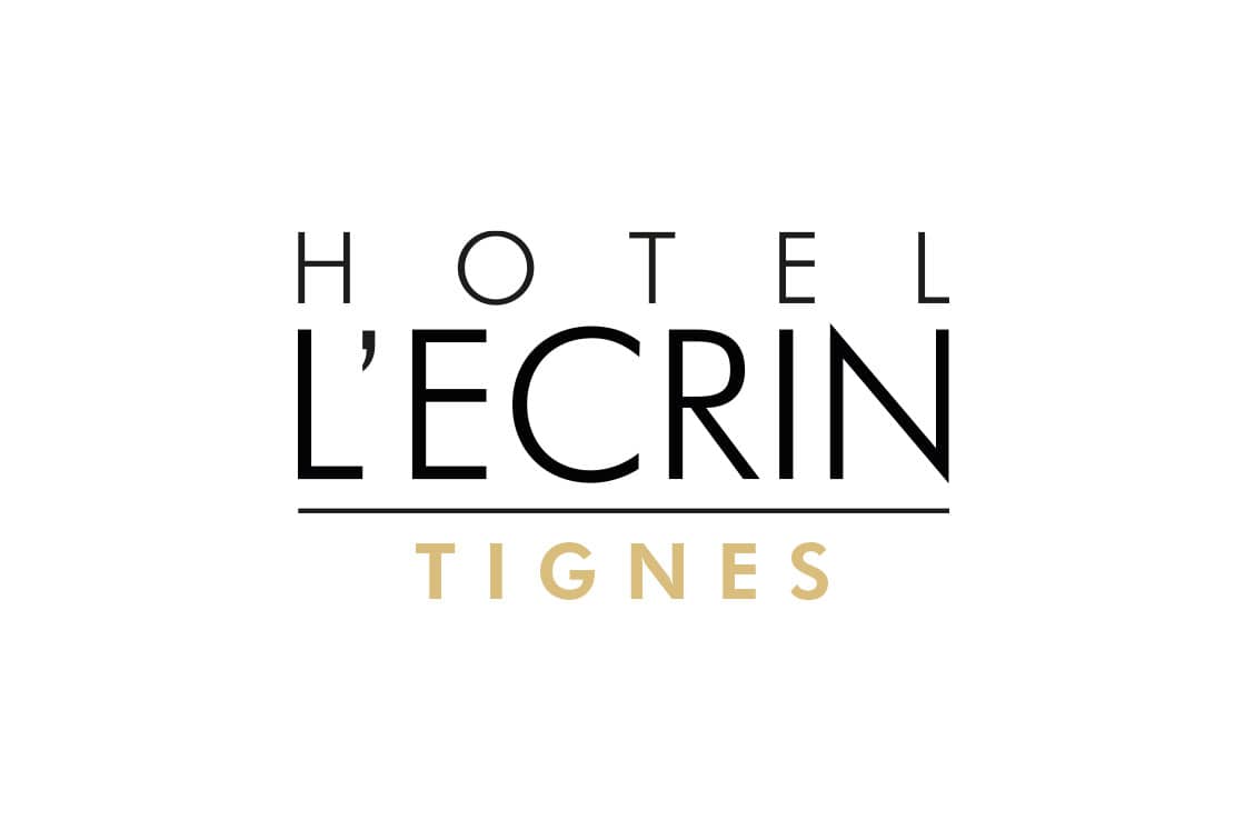 Identité visuelle pour Hôtel L'Ecrin, Tignes