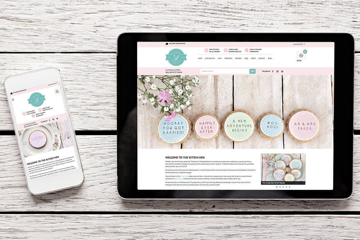 The Kitsch Hen Website
