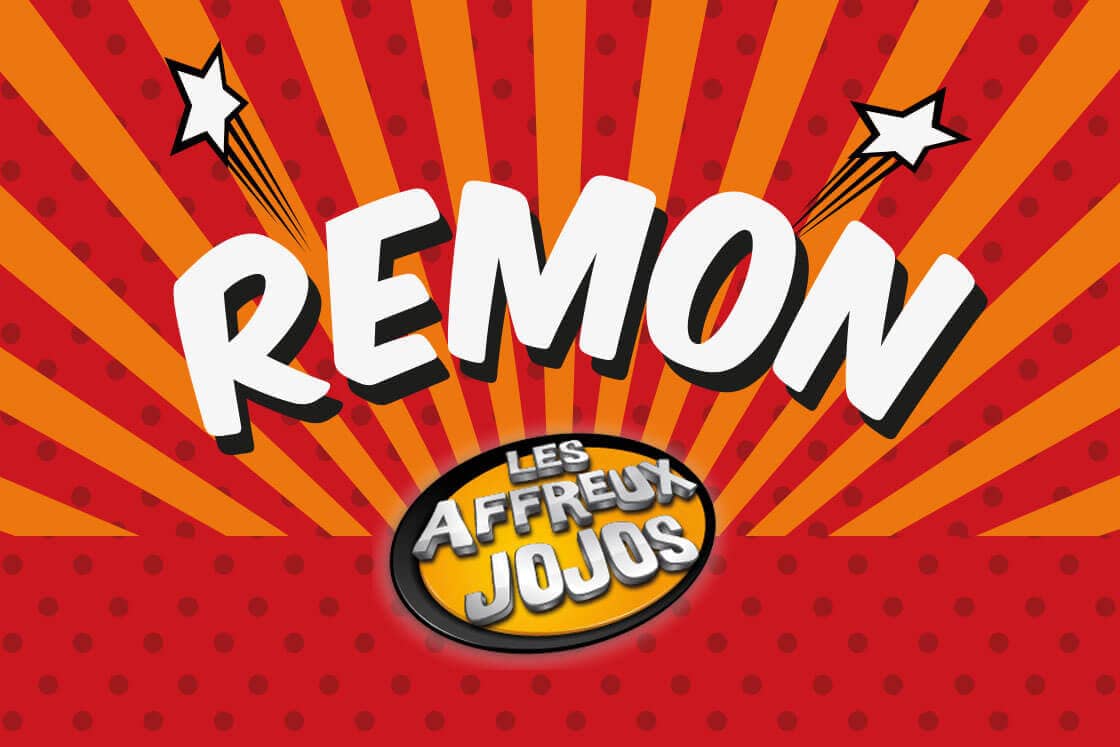 CD Cover Design for French comedian 'Remon'