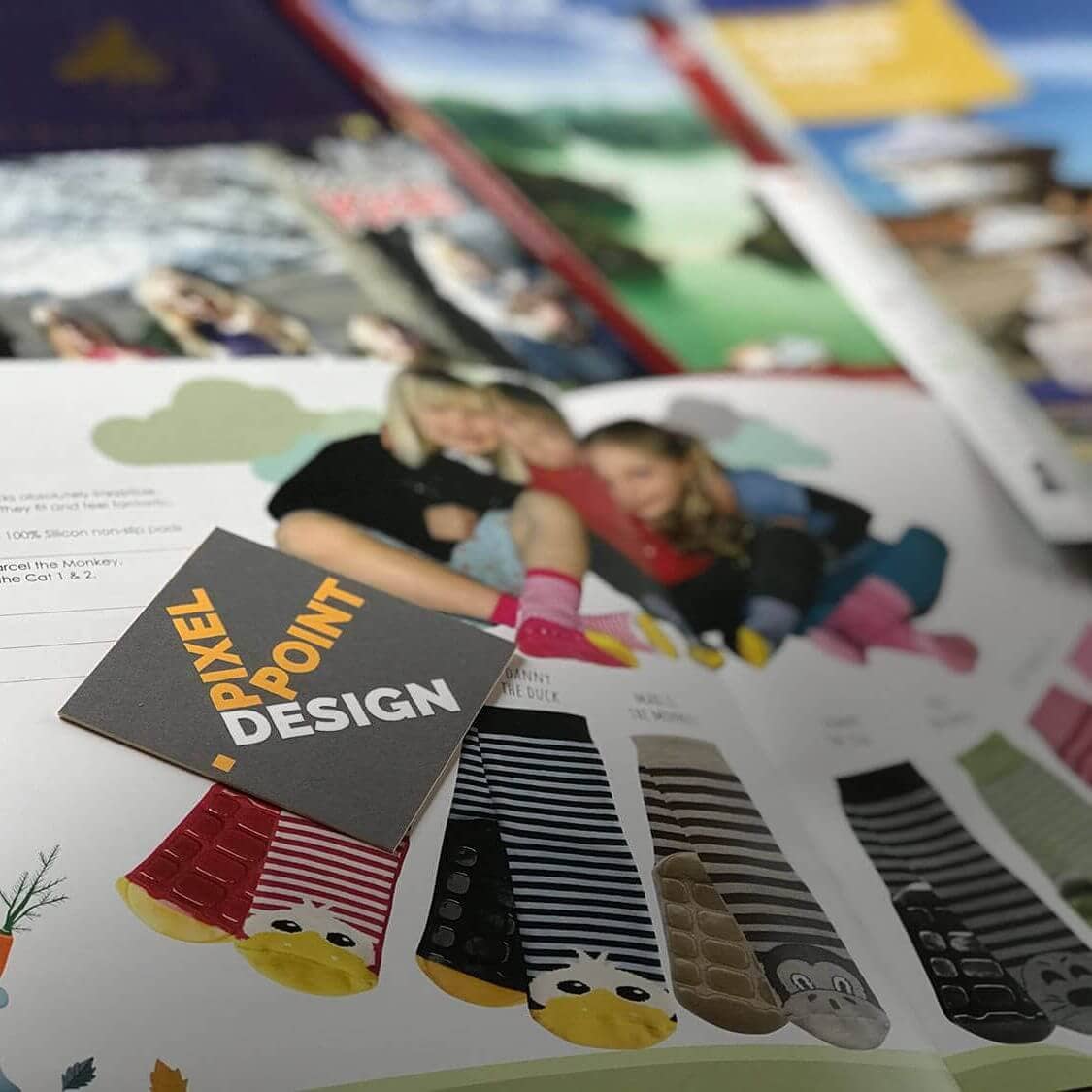 Examples of Pixel Point Design print design