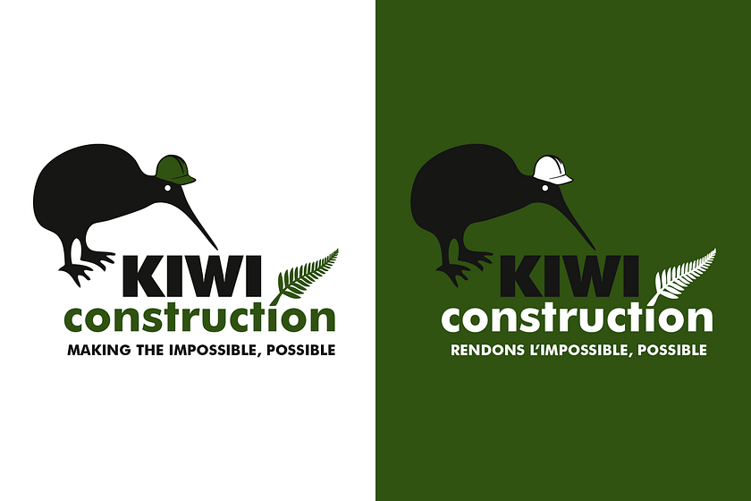 New logo for Kiwi Construction